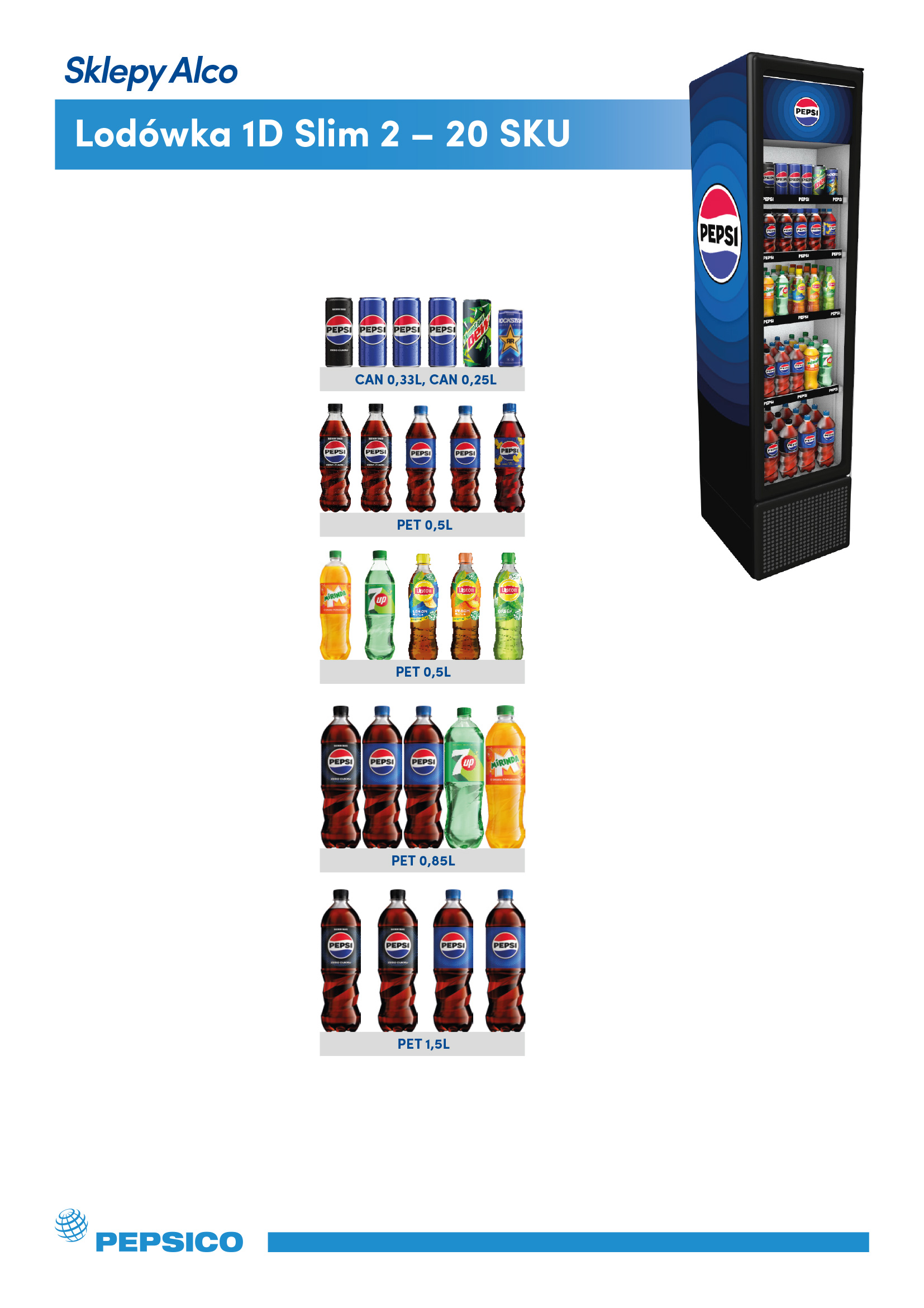 1D Slim 2 - 20 SKU ALCO